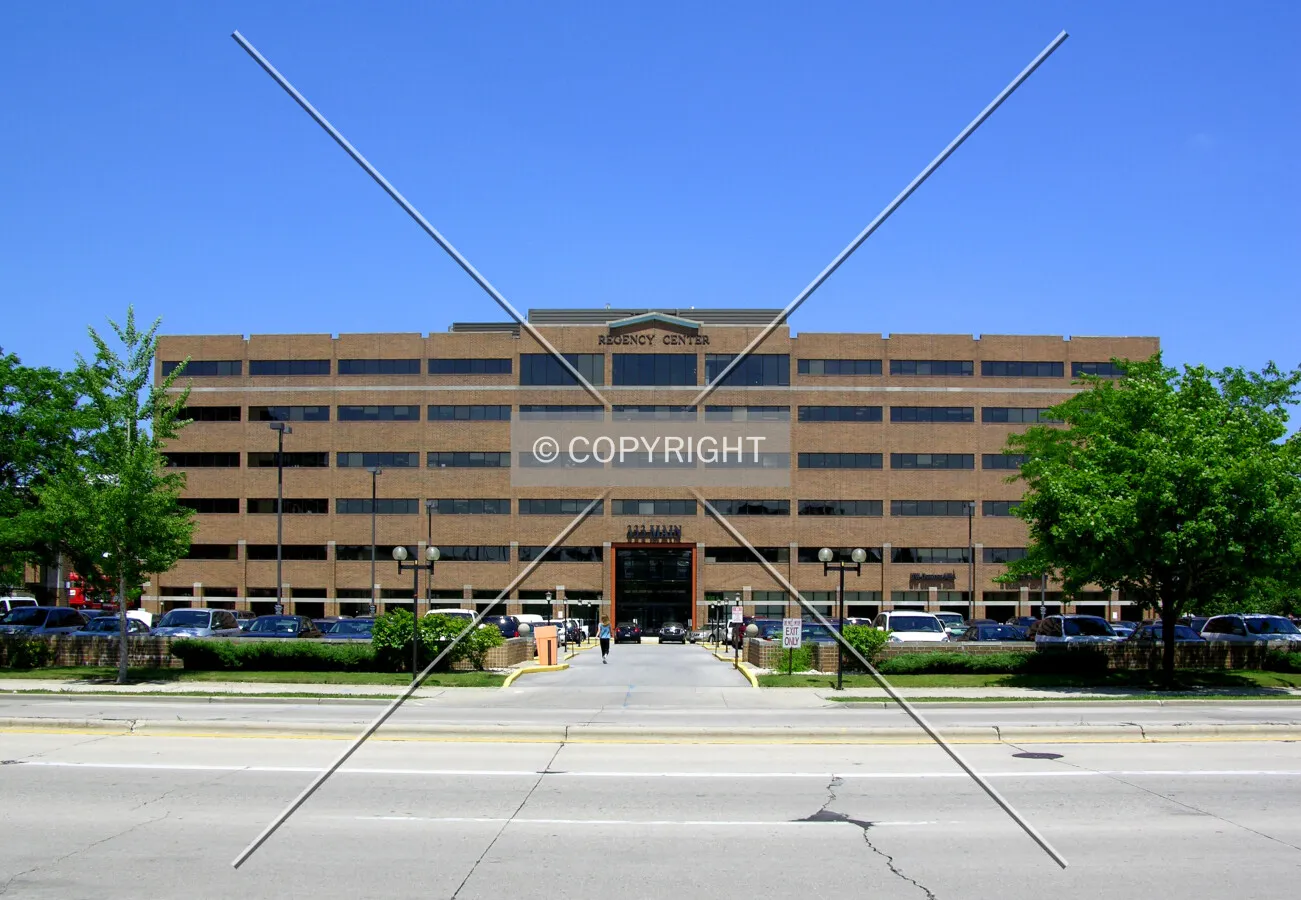 From the south across Main Street