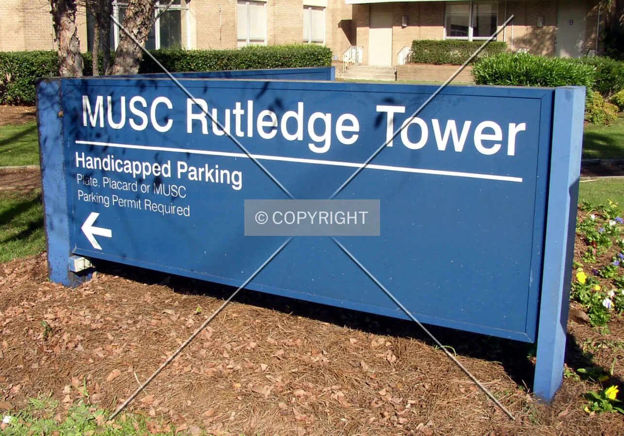 Signage on the corner of Ashley Avenue and Calhoun Street