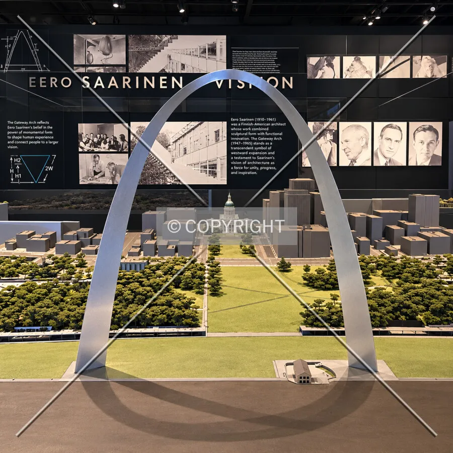An architectural display located in the lower level, Sunday, October 4, 2026