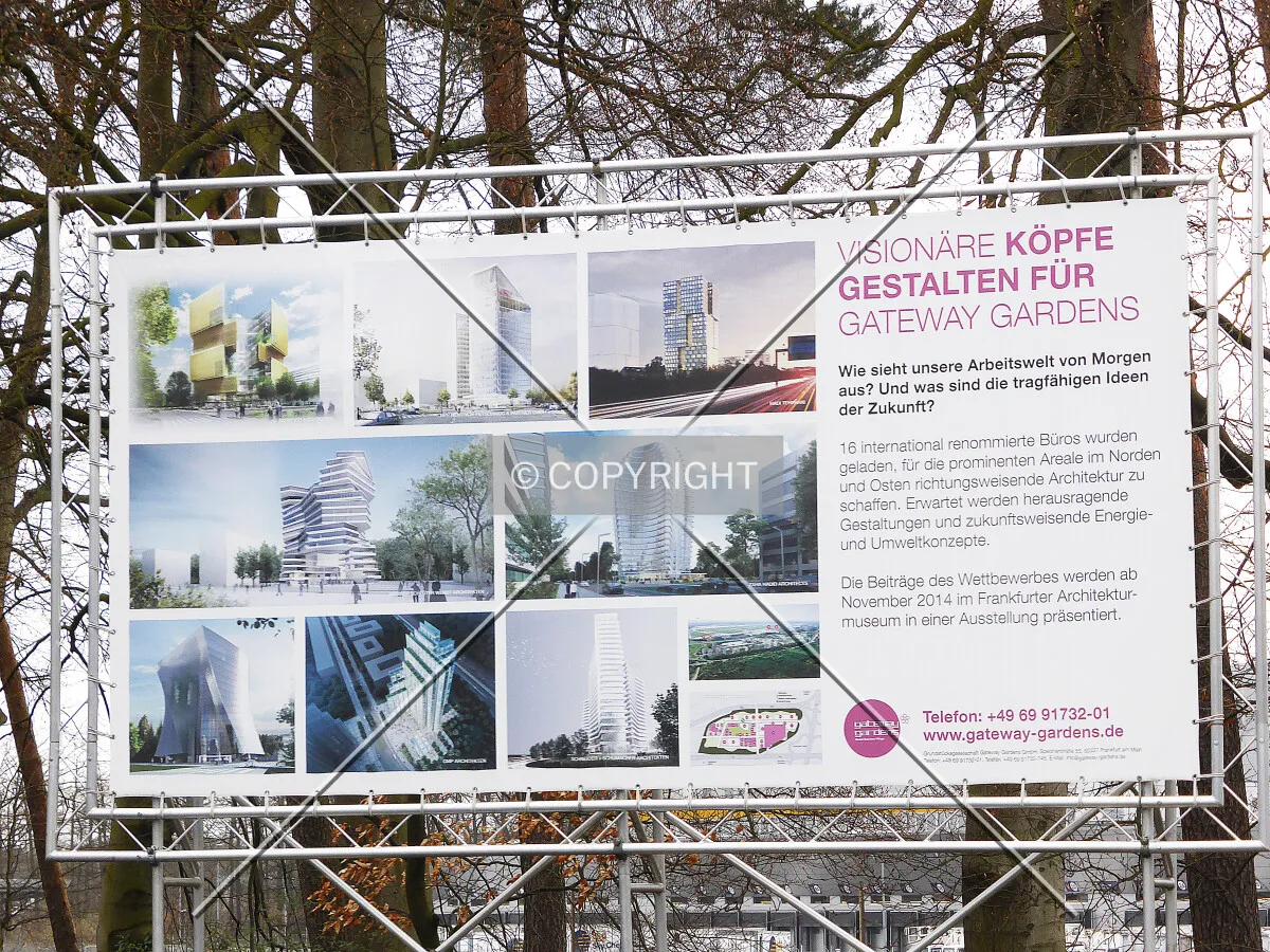 Gateway Gardens promotion sign