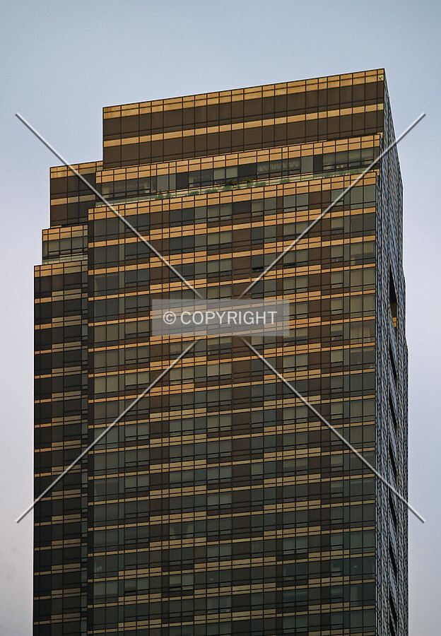 Top floors at dusk