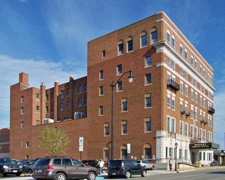 View from the southeast, Tuesday, August 30, 2011