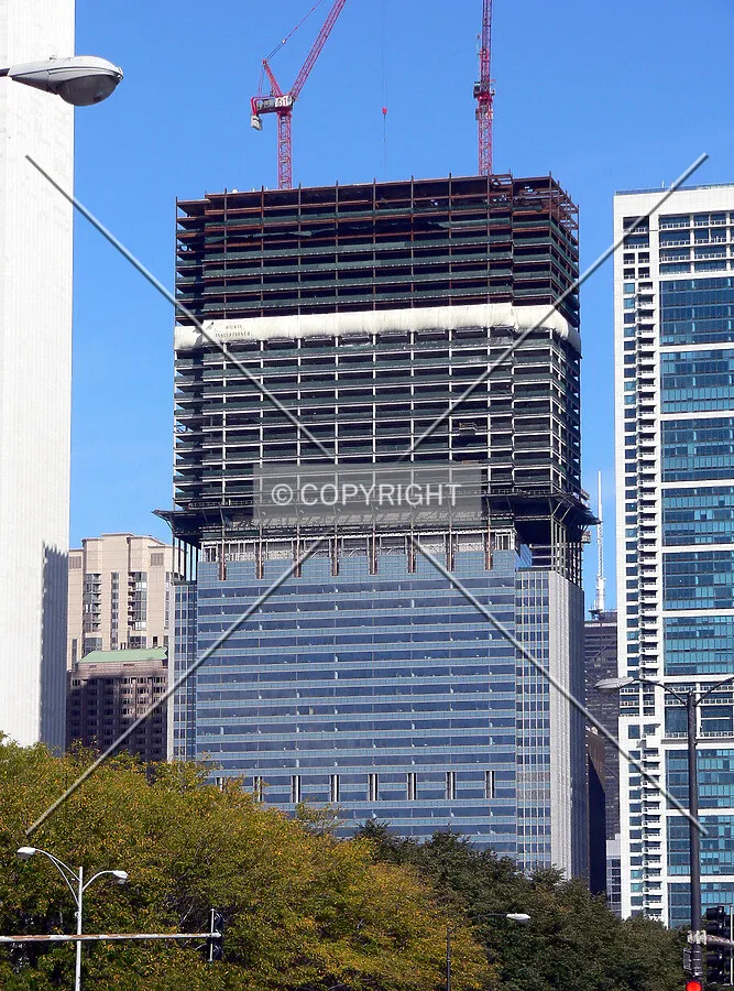 View to the north from Lake Shore Drive