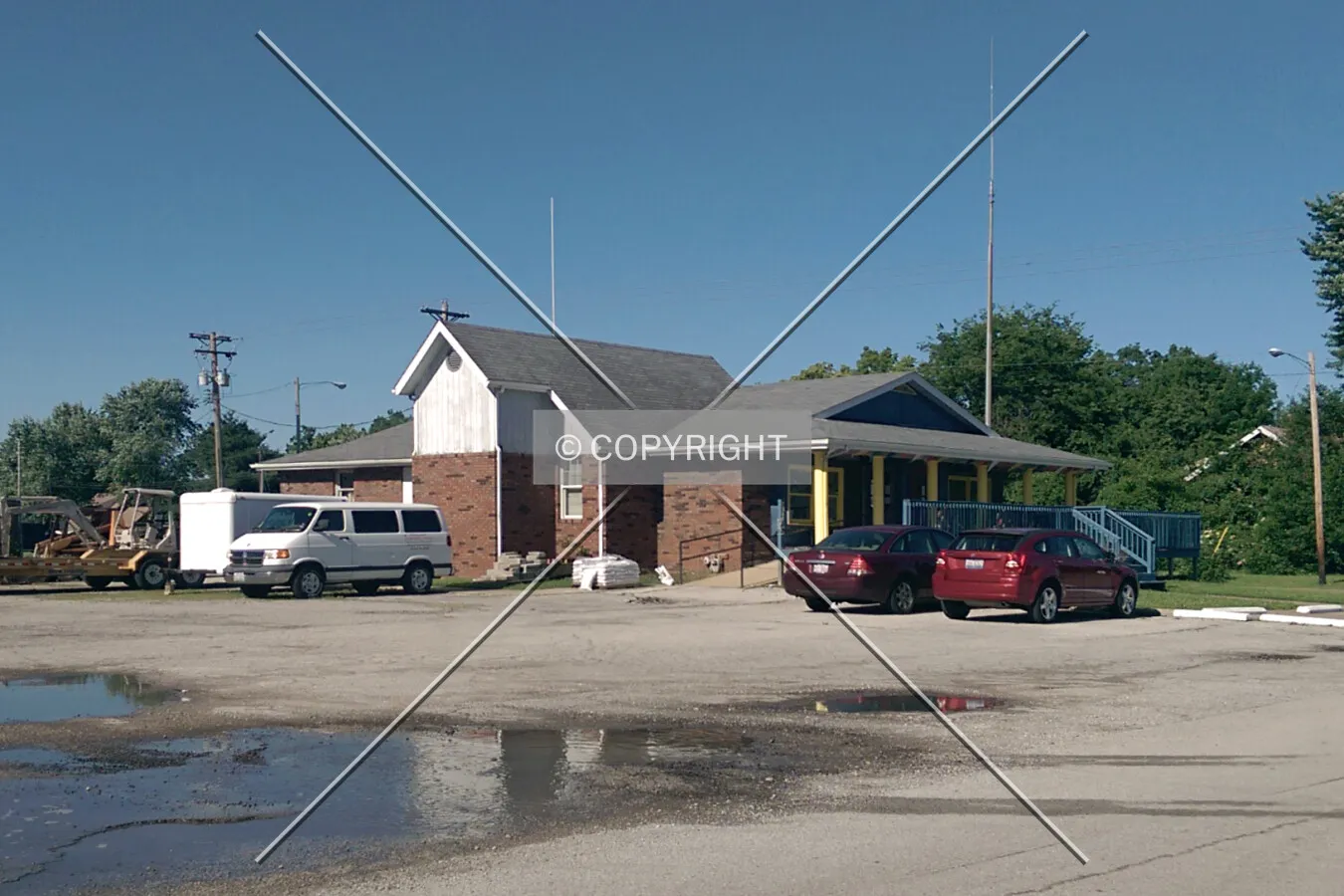 View from the northeast; June 13, 2015