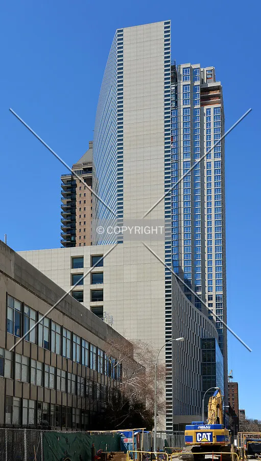 View from the southeast along 62nd Street