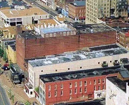 Vintage view from the southwest