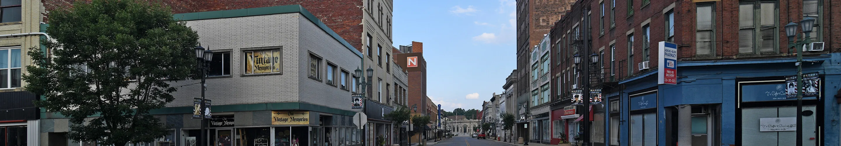 Fifth Street from the northwest