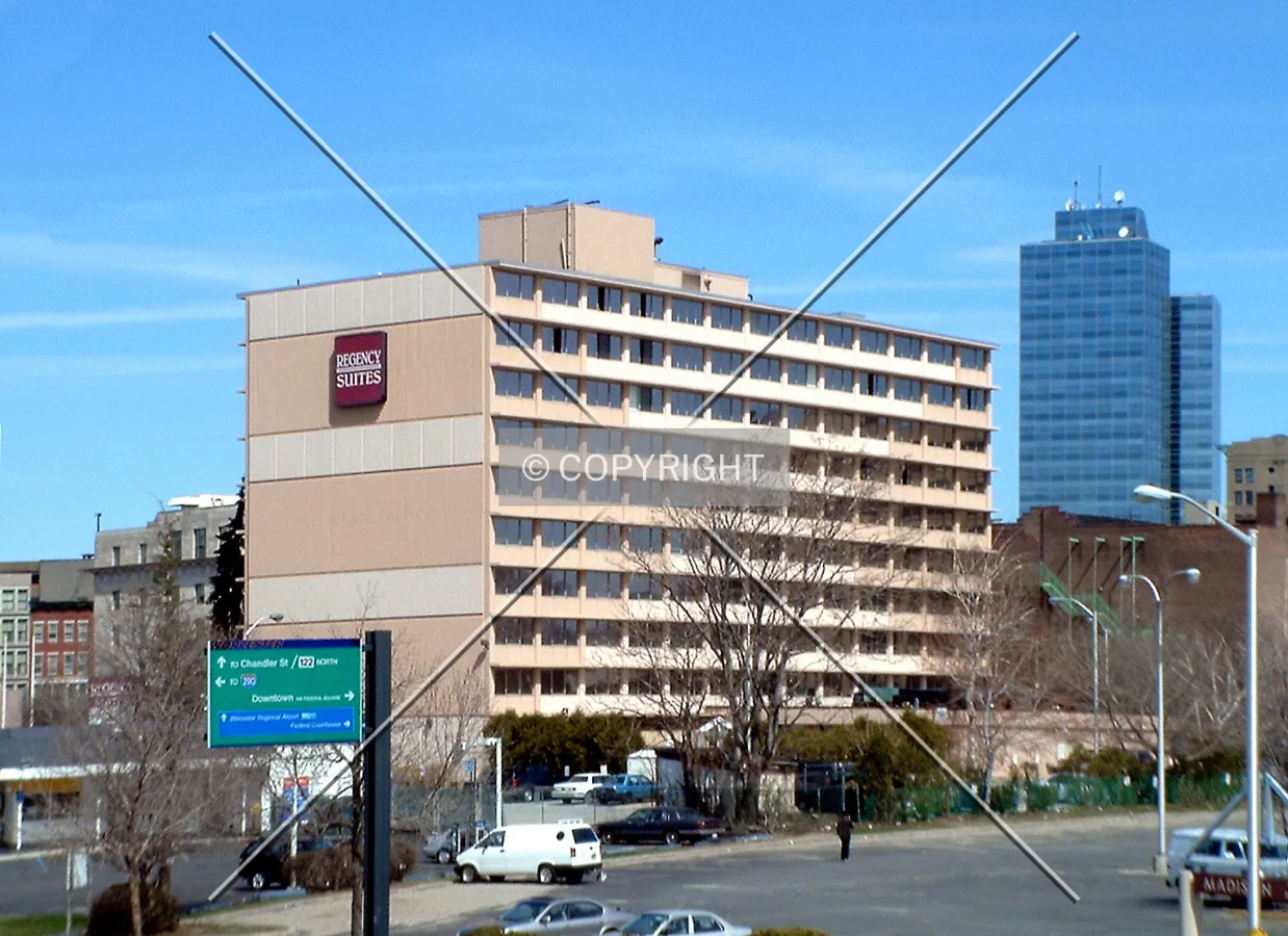 View from the southeast