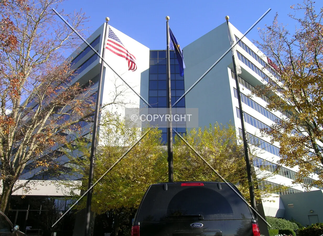 Eastern view of the building