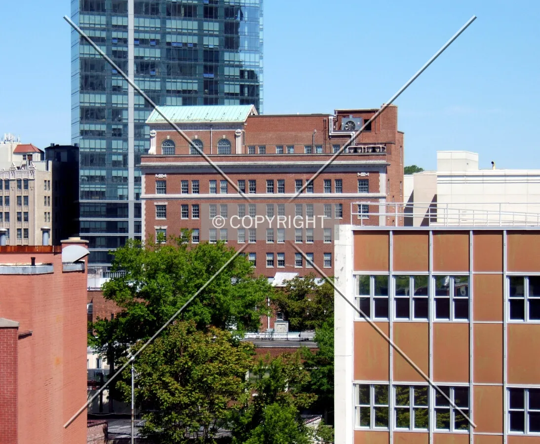 View from the southeast