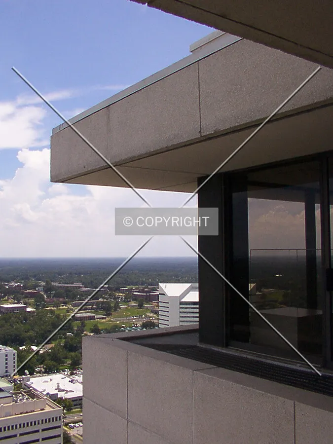 View of the cornice from the observation area