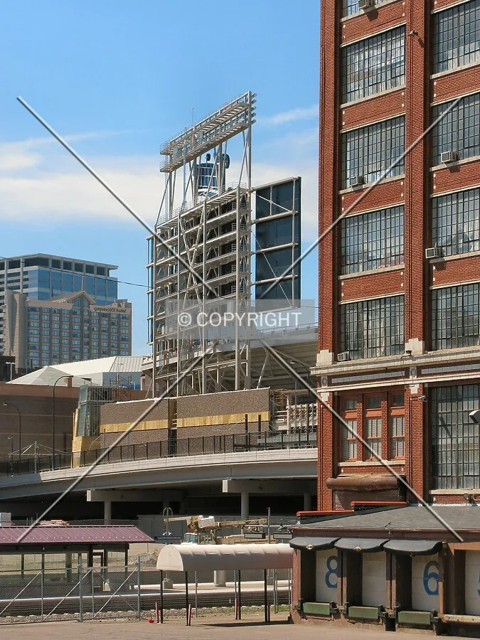 Main scoreboard from 5th Avenue North