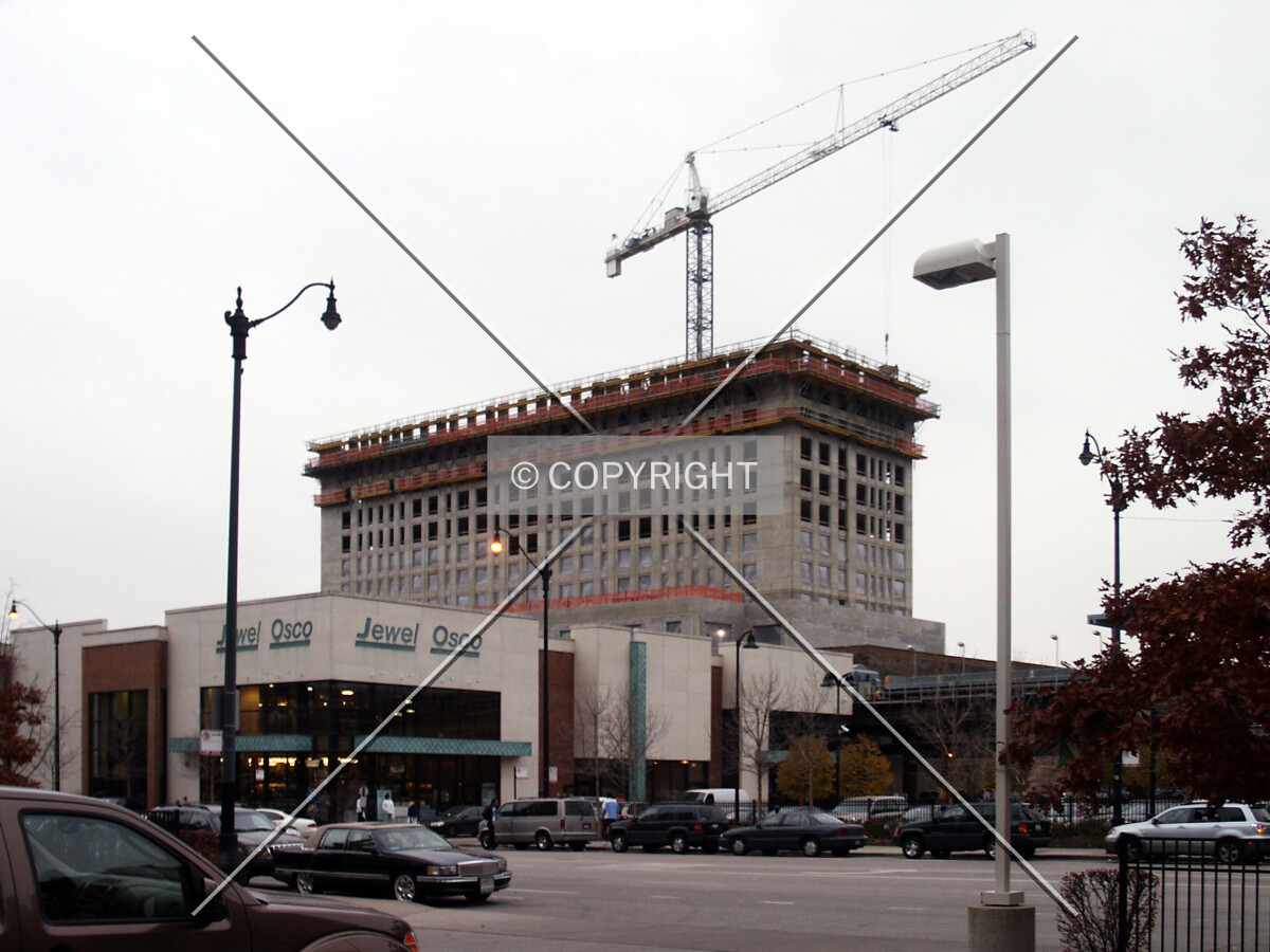 View from the northeast