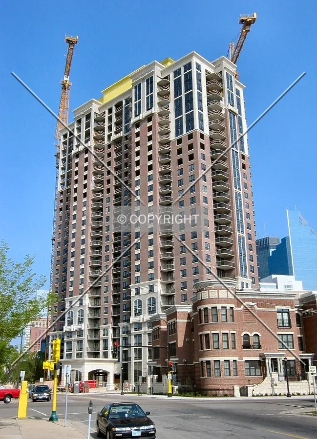View to the west along Grant Street