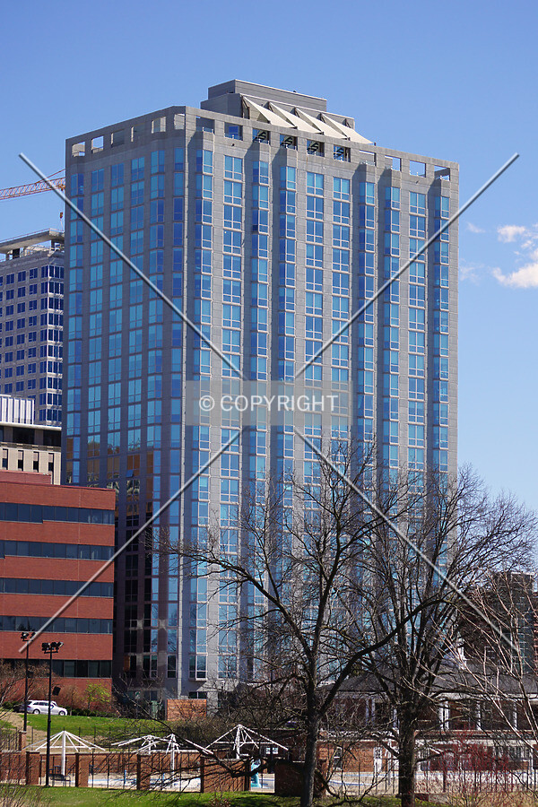 Distant view from the northwest; March 7, 2017