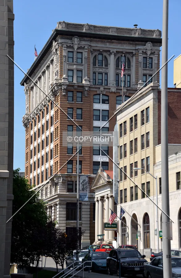 View from the south on Exchange Street