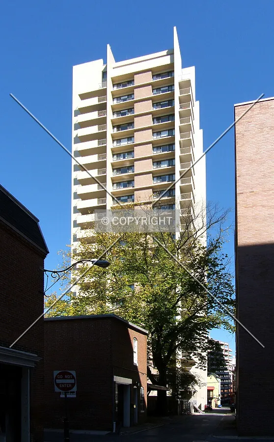 View from the southwest on Barbara Street