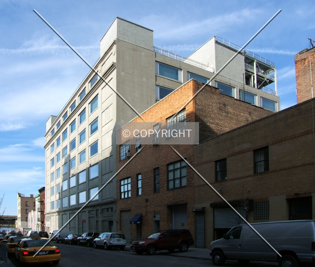 View from the southeast on 51st Street