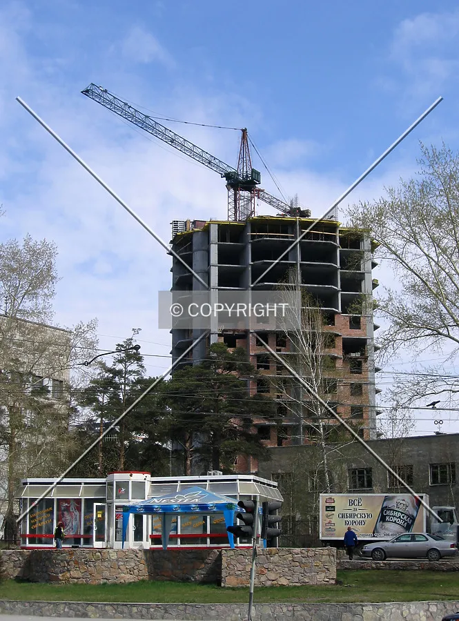 Looking from the south from across Dusi Kovalchuk Street