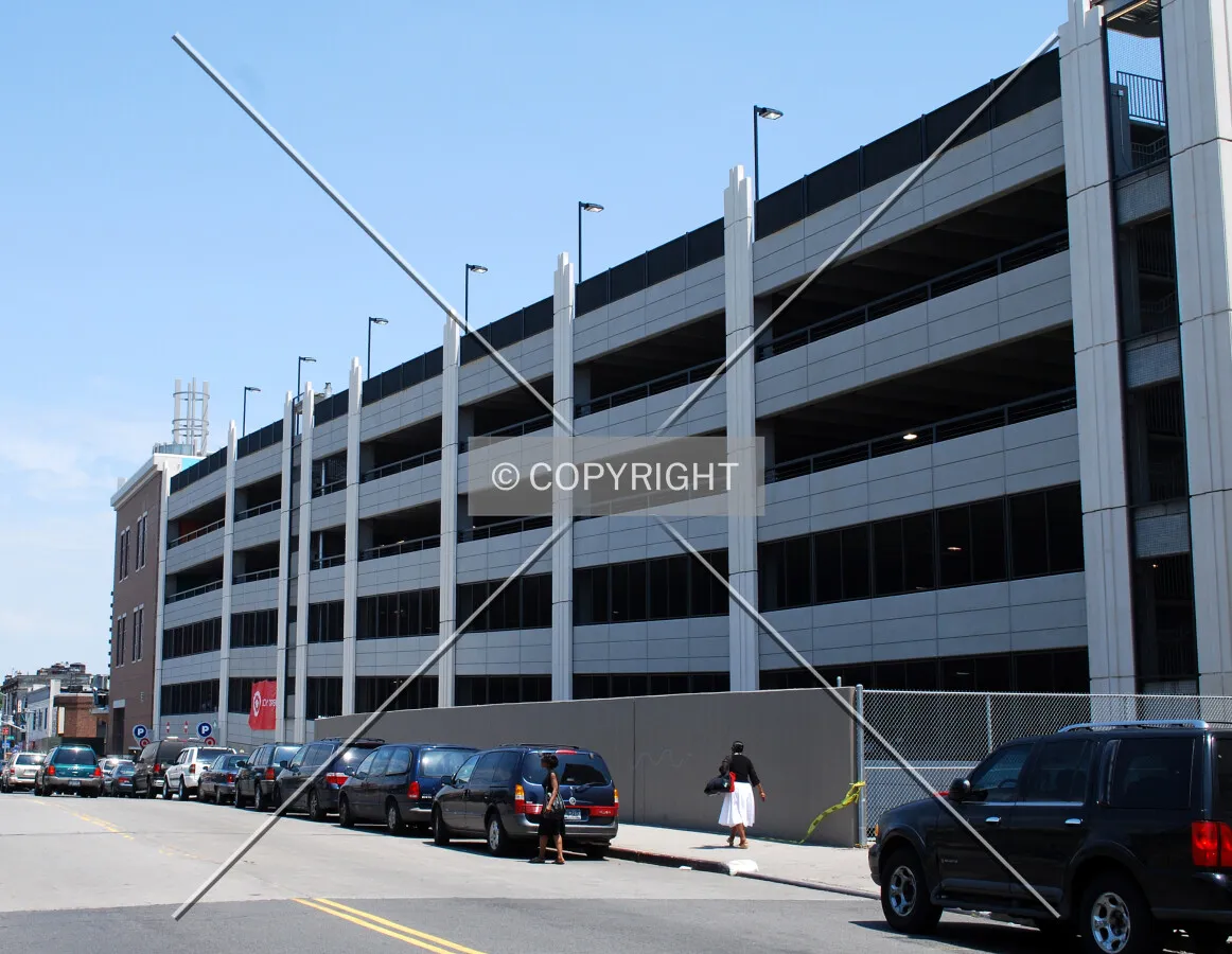 Parking section along Nostrand Avenue