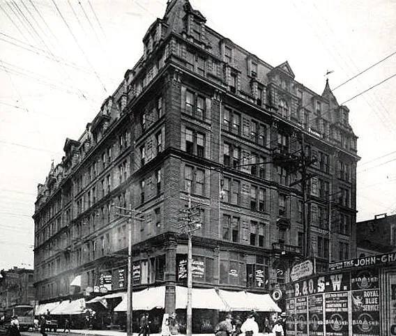 View from the southeast