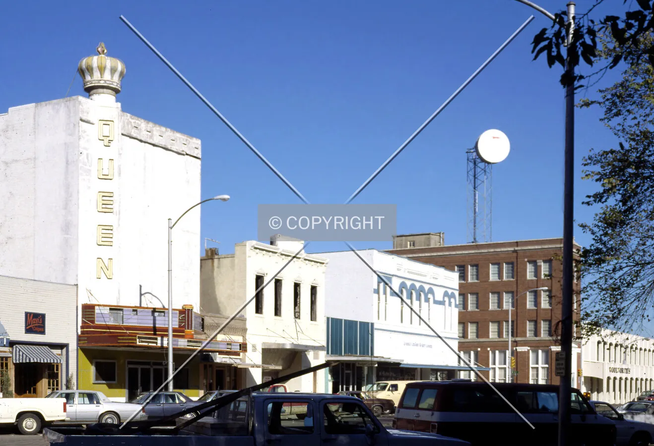 1985 - View from the southeast across Main Street