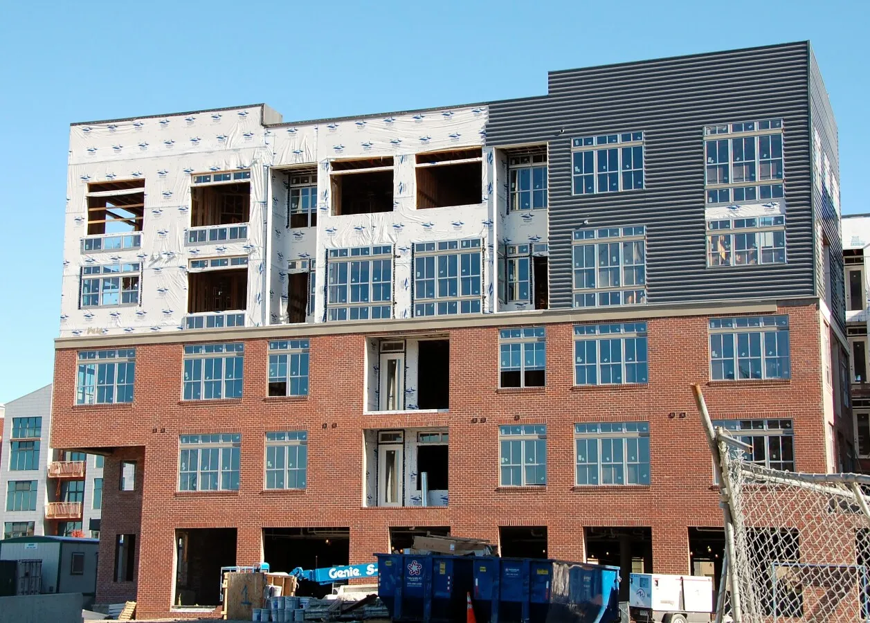 View from the west