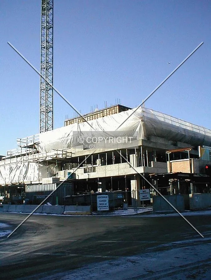Site view looking northwwest