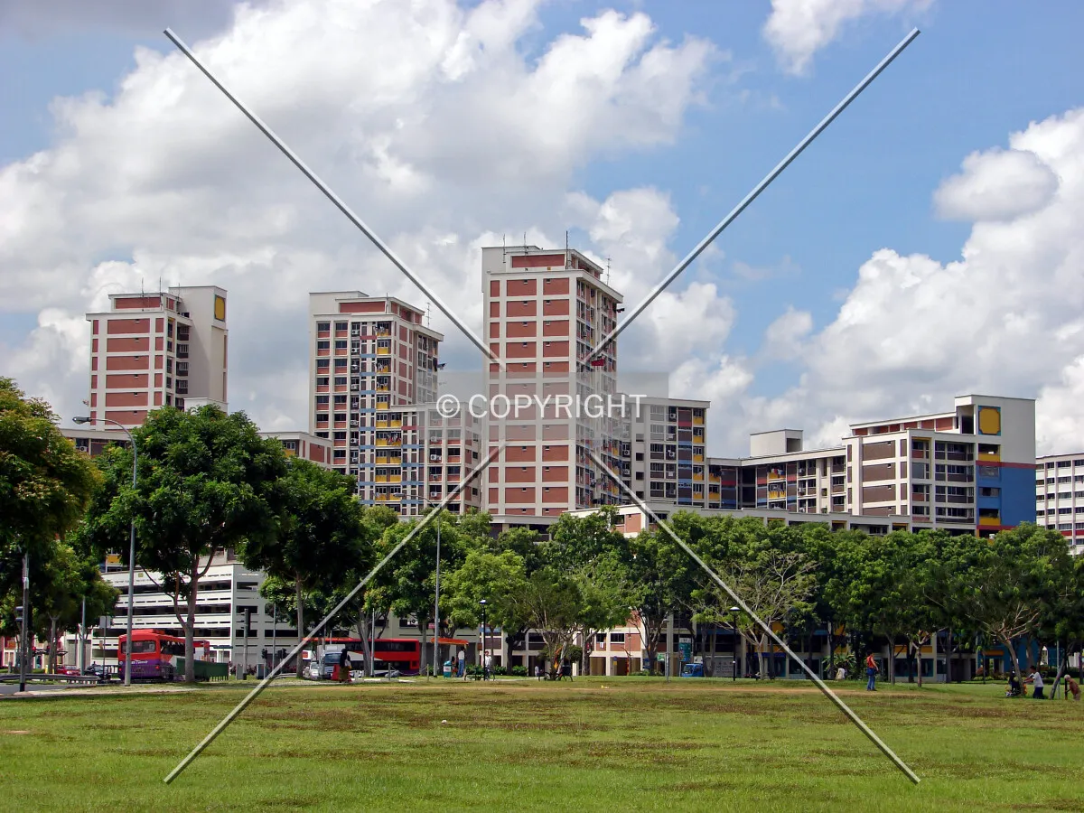 View from the northeast