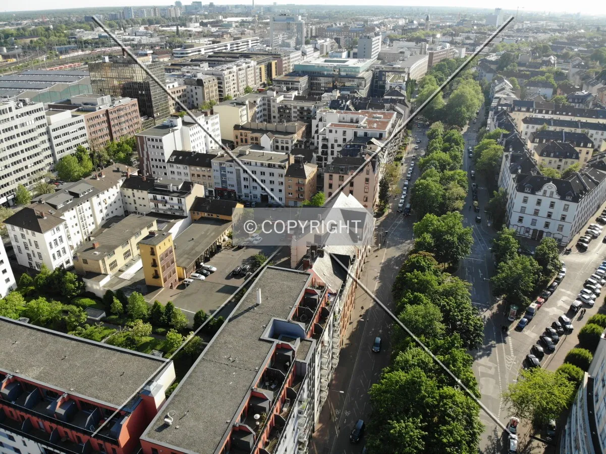 The Gallus district in Frankfurt
