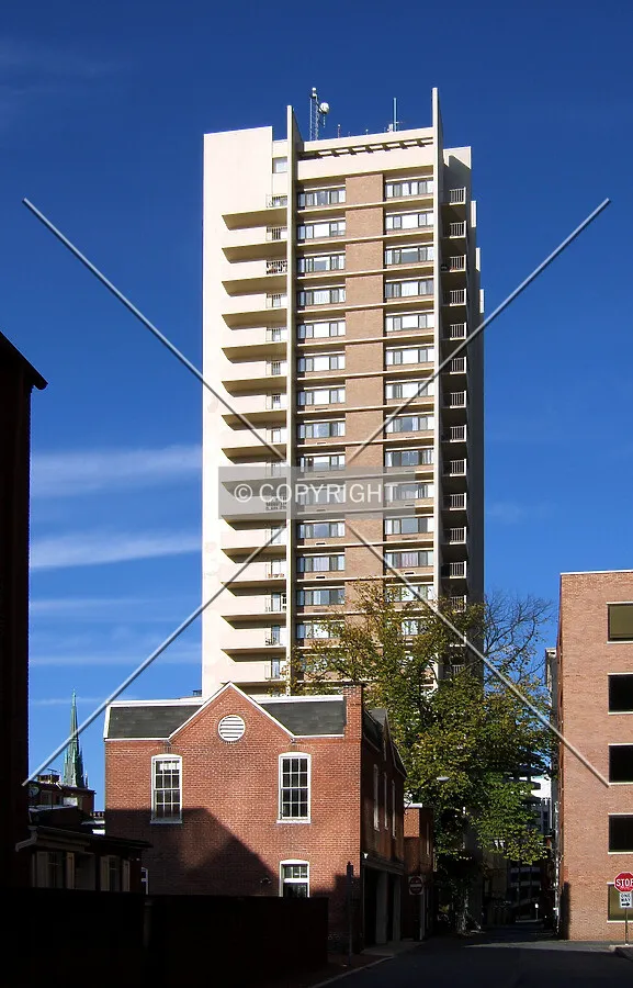 View from the southwest on Barbara Street