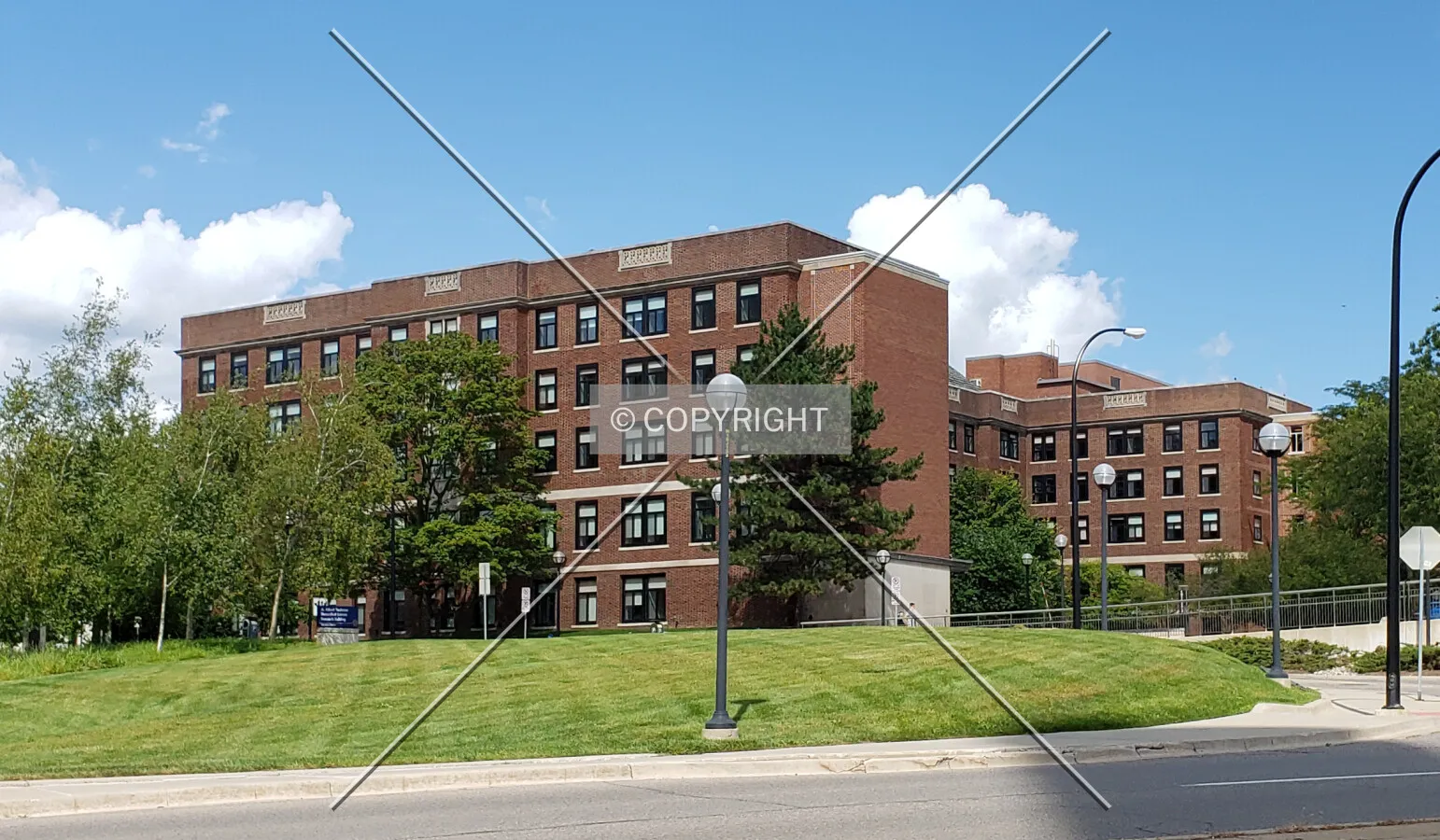 Southwest view; August 10, 2019