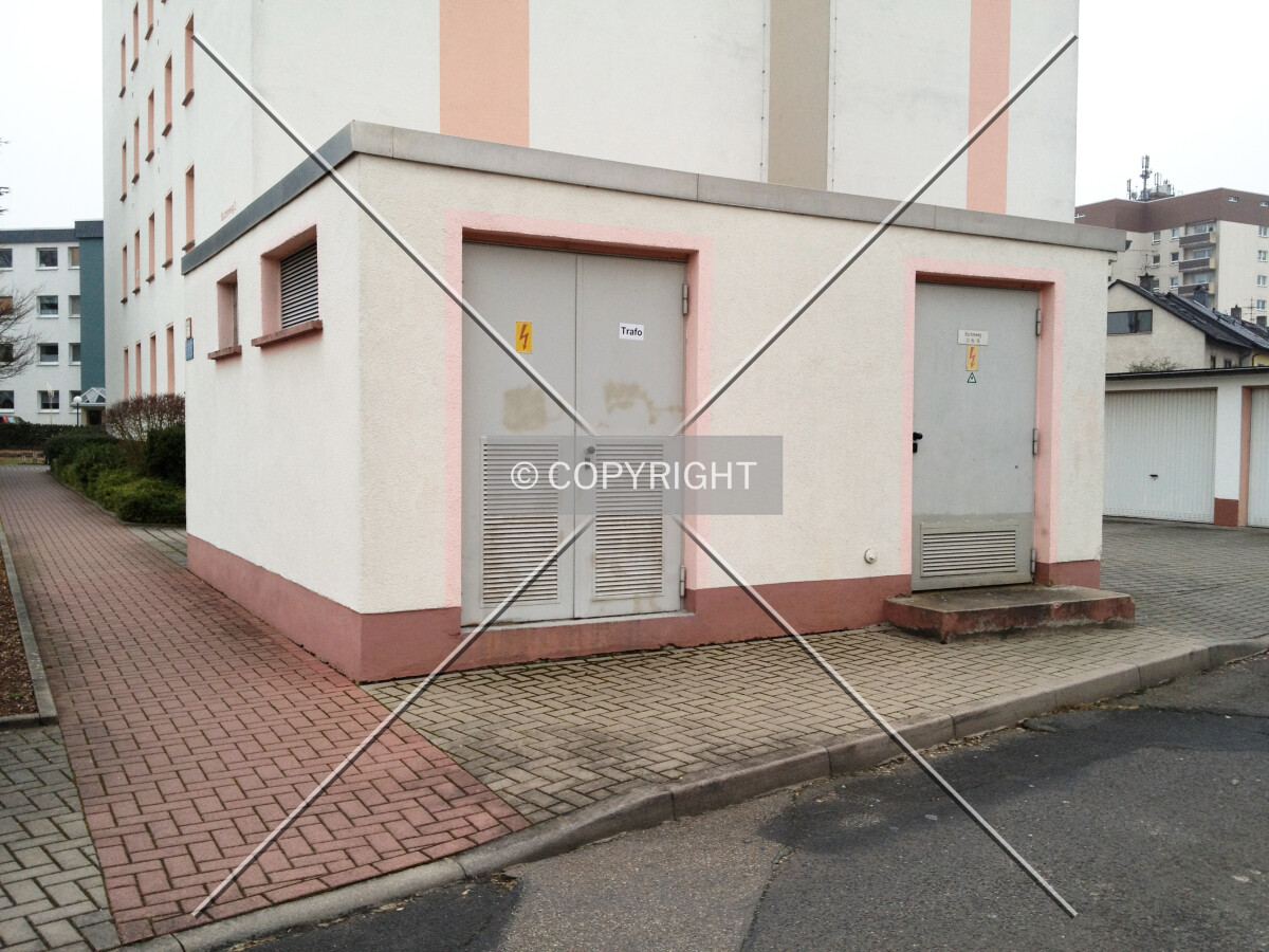 Power transformation station of Buchenweg 2