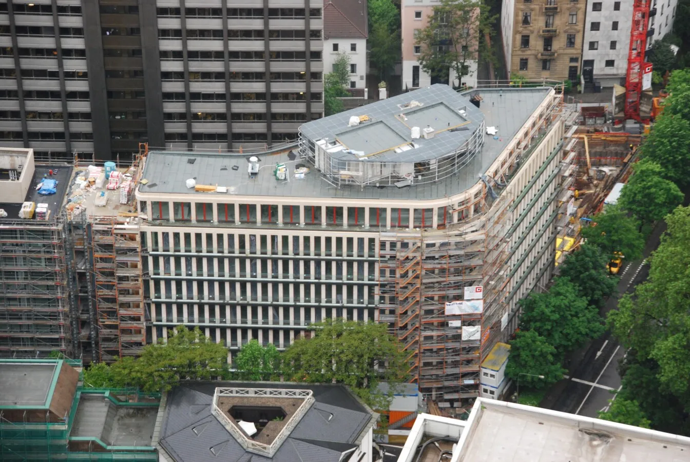View from the roof of Opernturm
