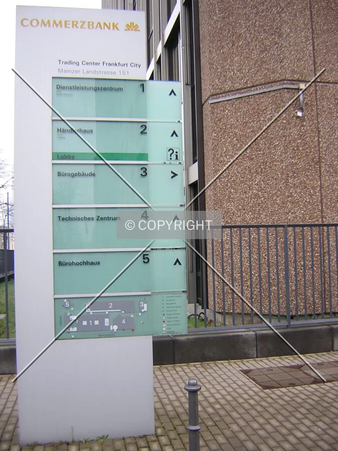 Sign at Mainzer Landstraße