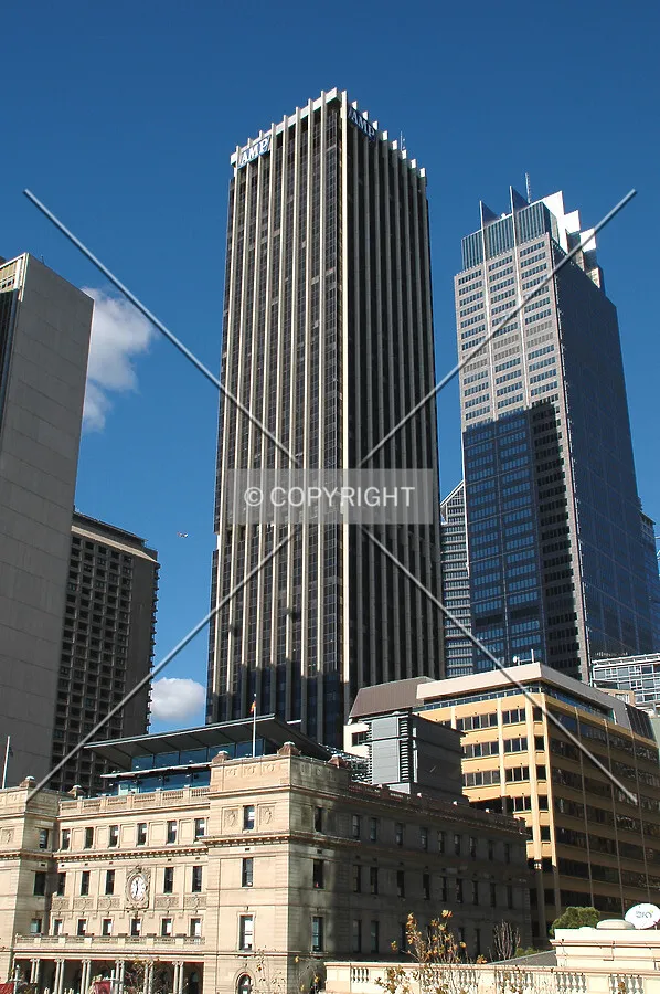 Looking up from Alfred Street