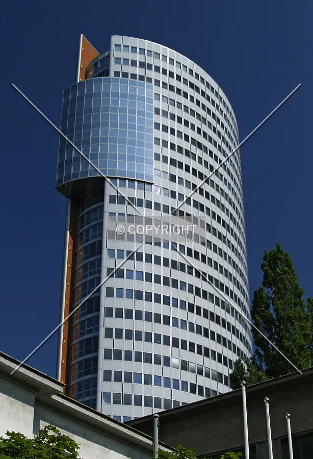 Looking up from the south
