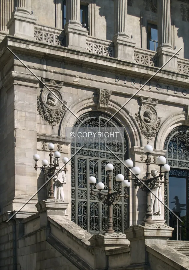 Detail of the western façade