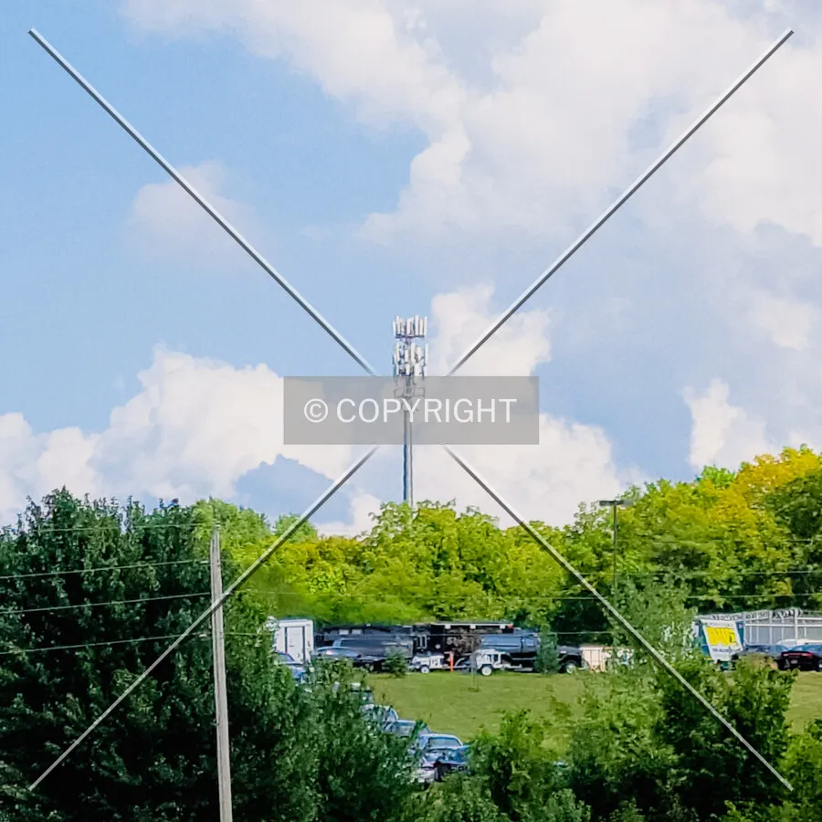 From the northwest; August 19, 2021