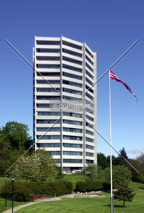 View from the west