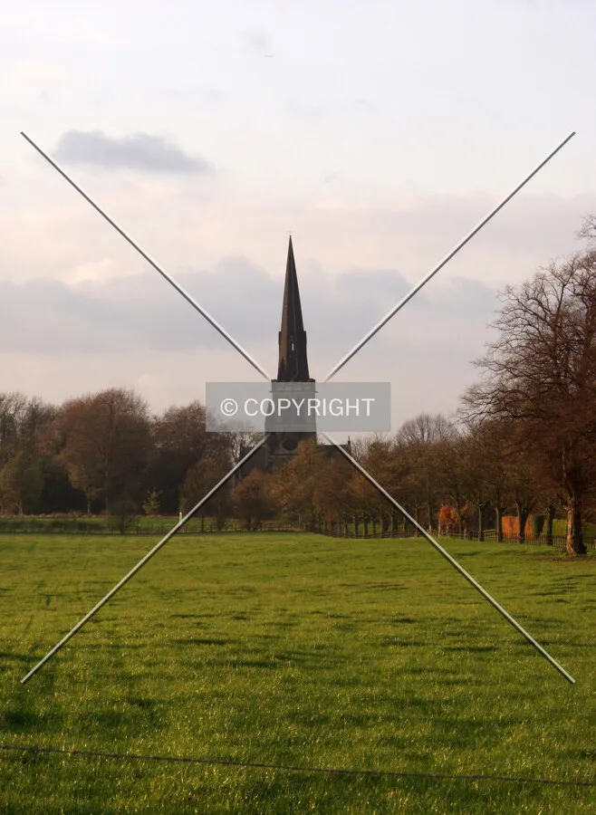 View across the neighbouring fields