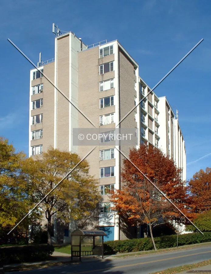 View from the southwest
