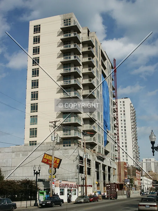 Looking east on Division Street; 4 October 2003