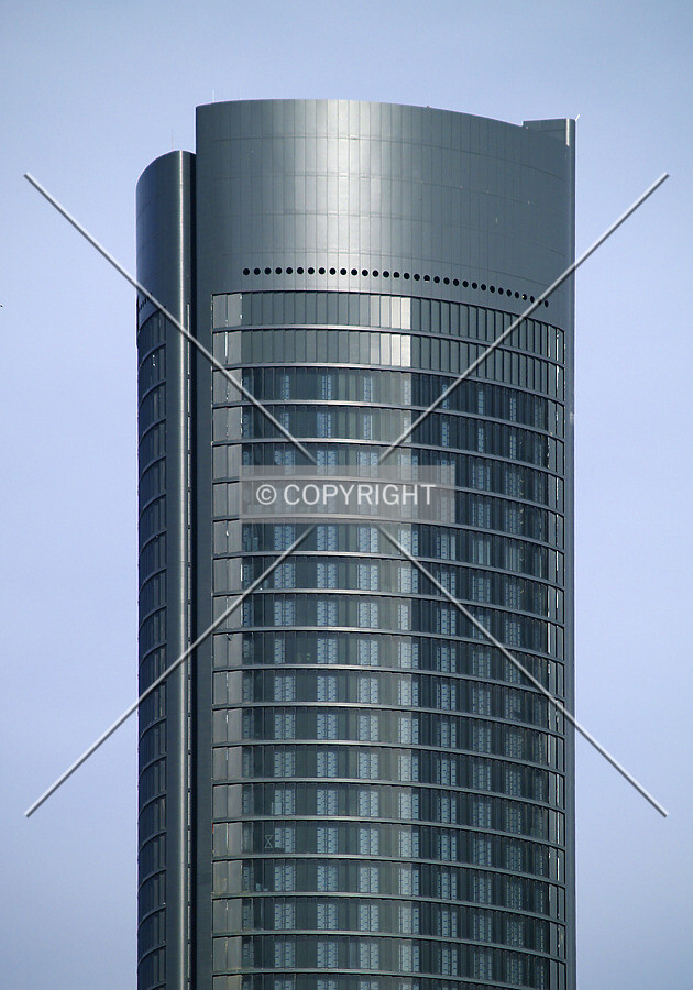 Top floors seen from the east