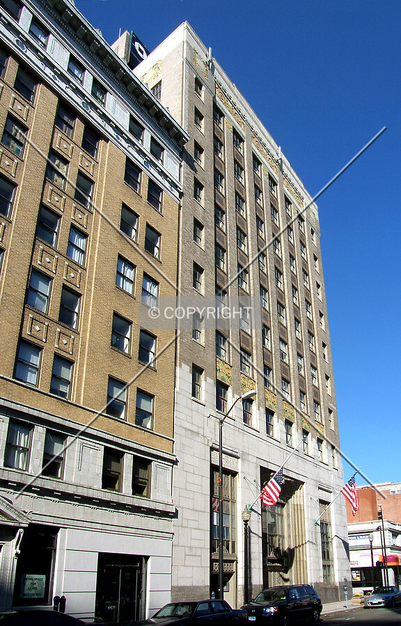 View from the southeast on Main Street