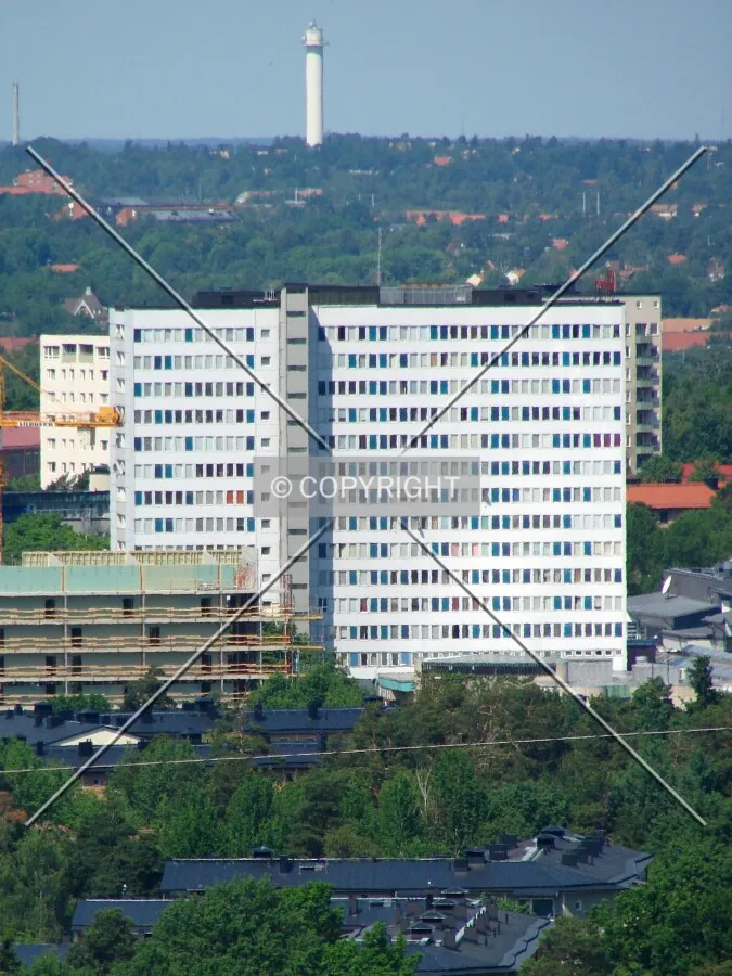 View from Högdalstoppen in the southeast