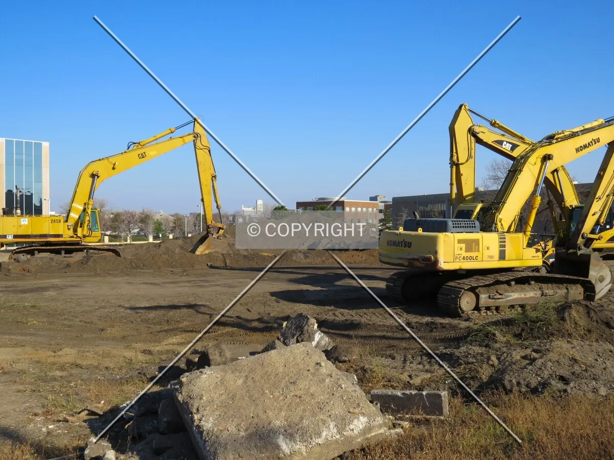 Earthwork from 2nd Street South