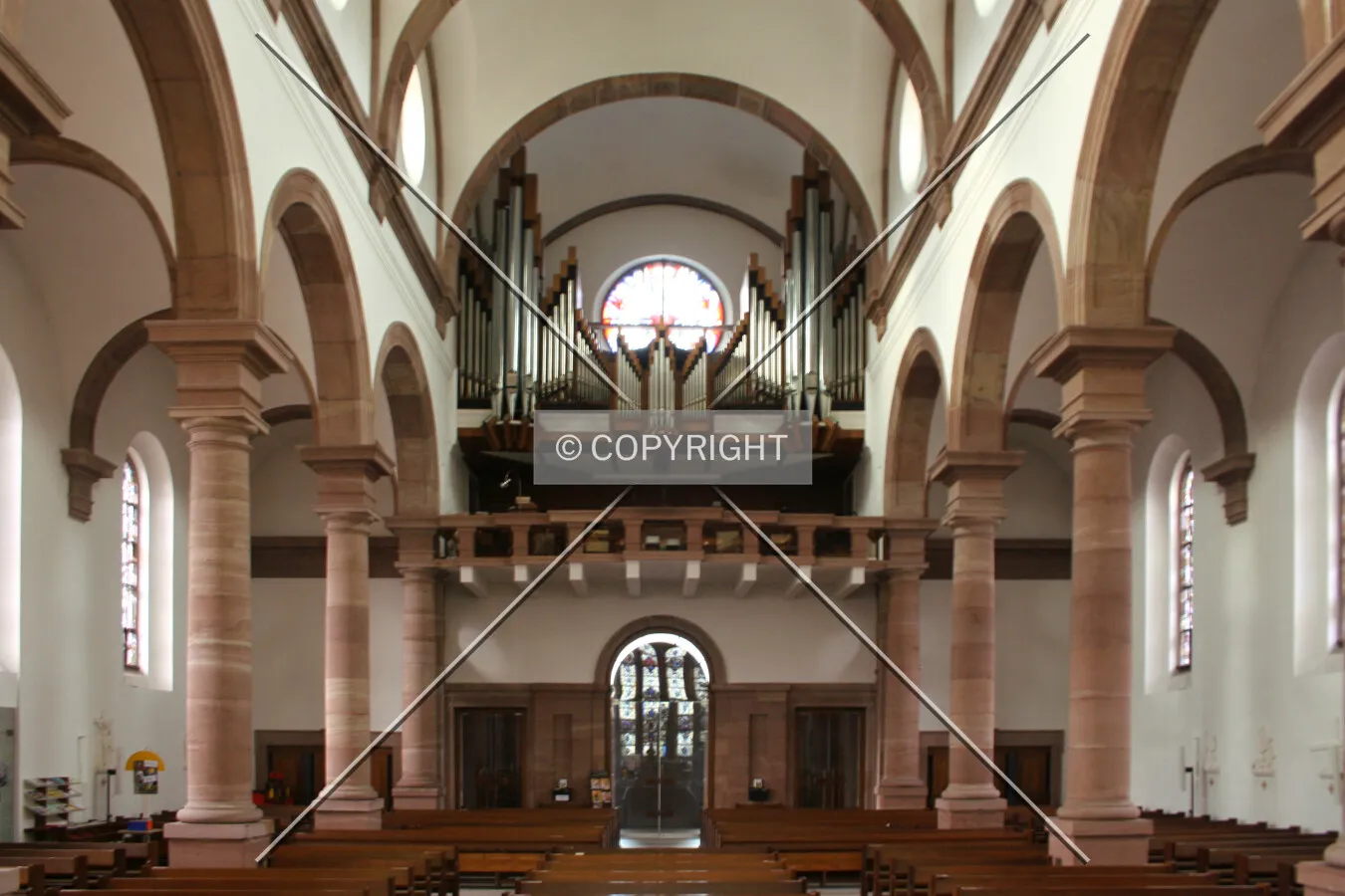 View from the altar