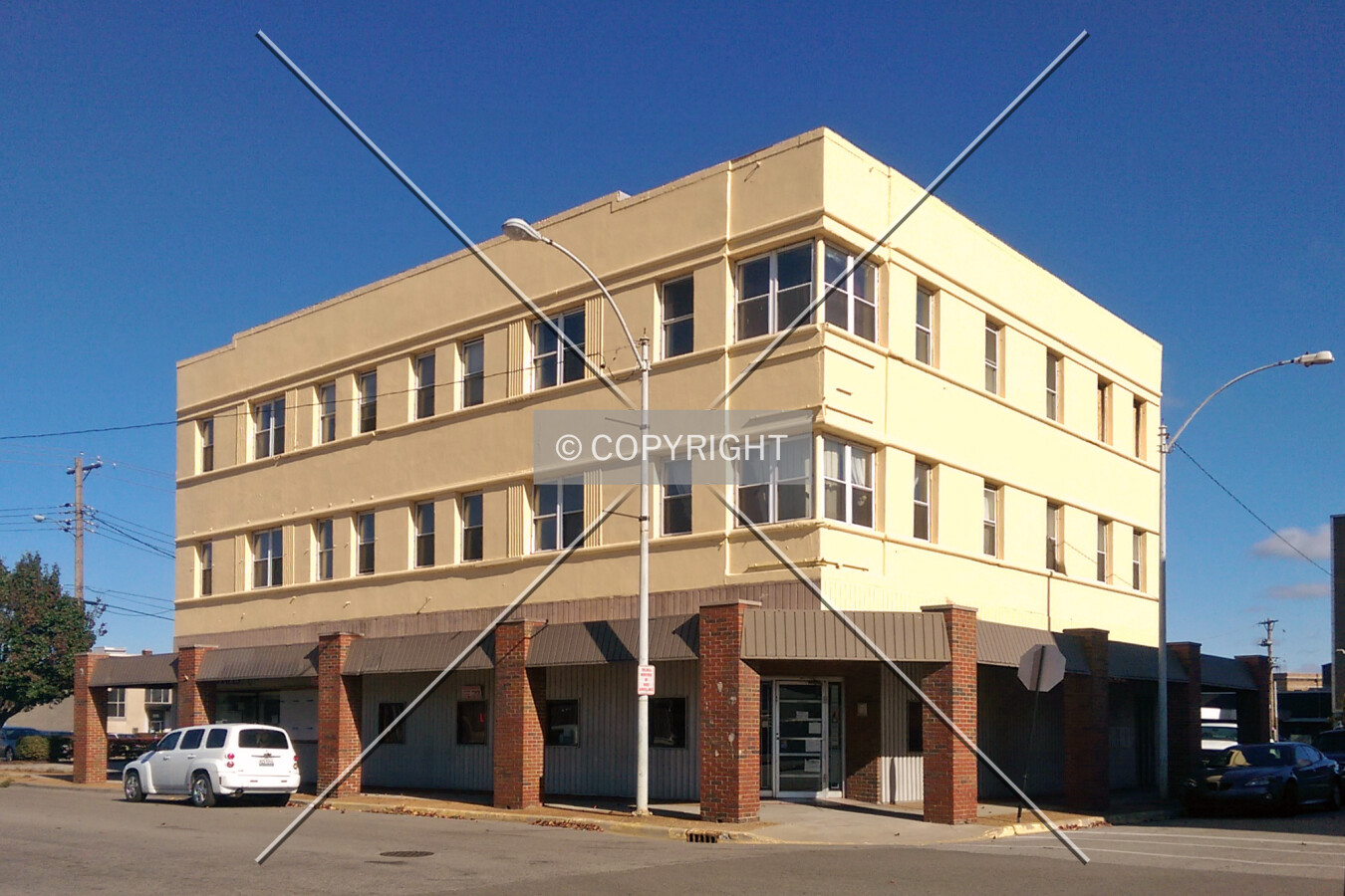 View from the south; October 31, 2014