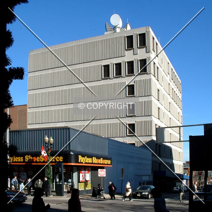 View from the southwest across George Street